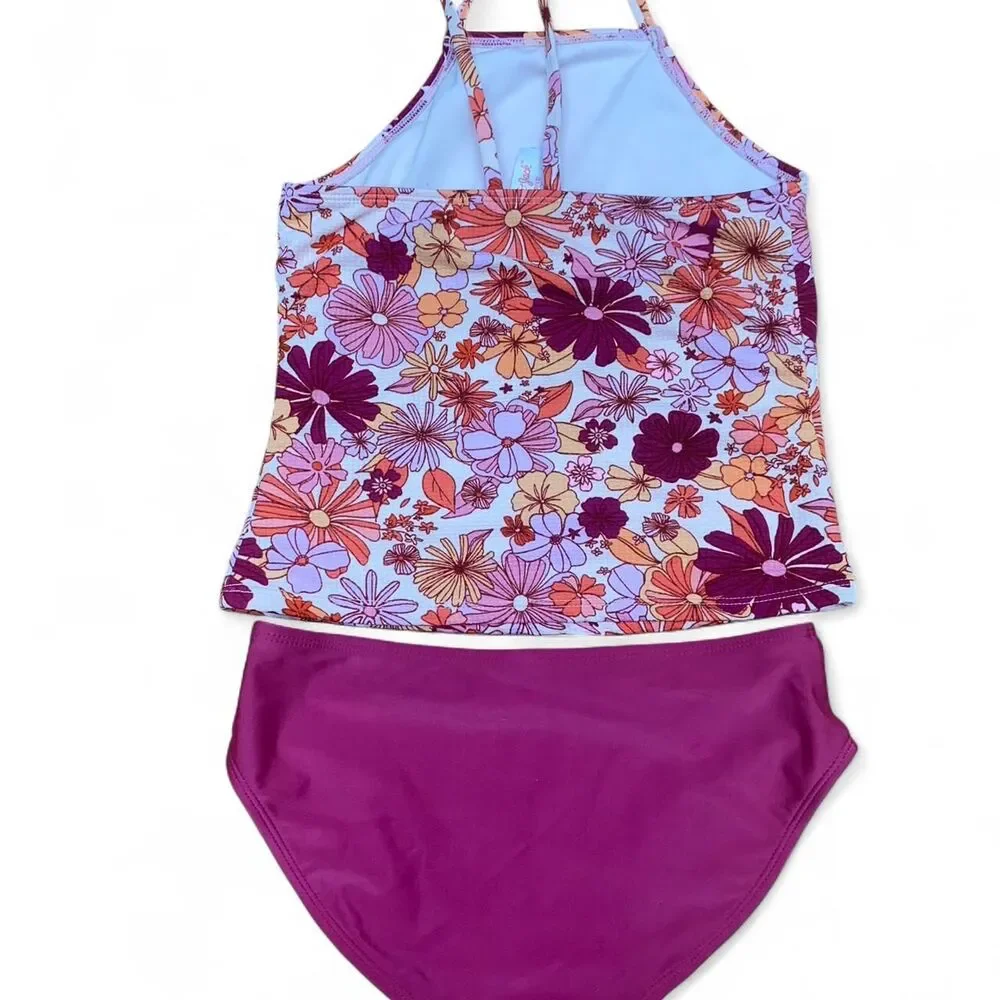 Cat & Jack girls 90s Inspired Tankini